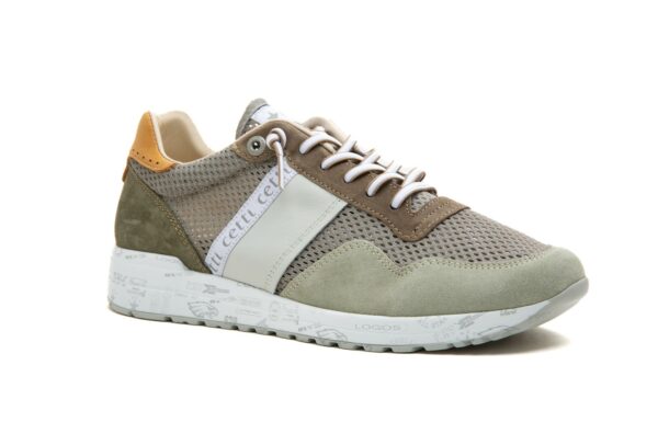 ZAPATILLAS C-1370 REJILLA BLANCO Y WASABI CETTI - Imagen 2